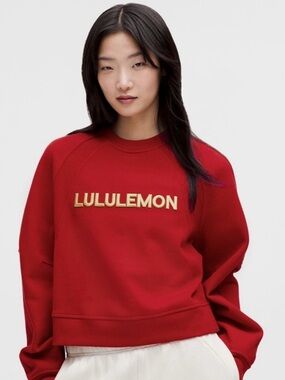 lululemon athletica 2025 Lunar New Year Scuba with Gold Word mark and Logo